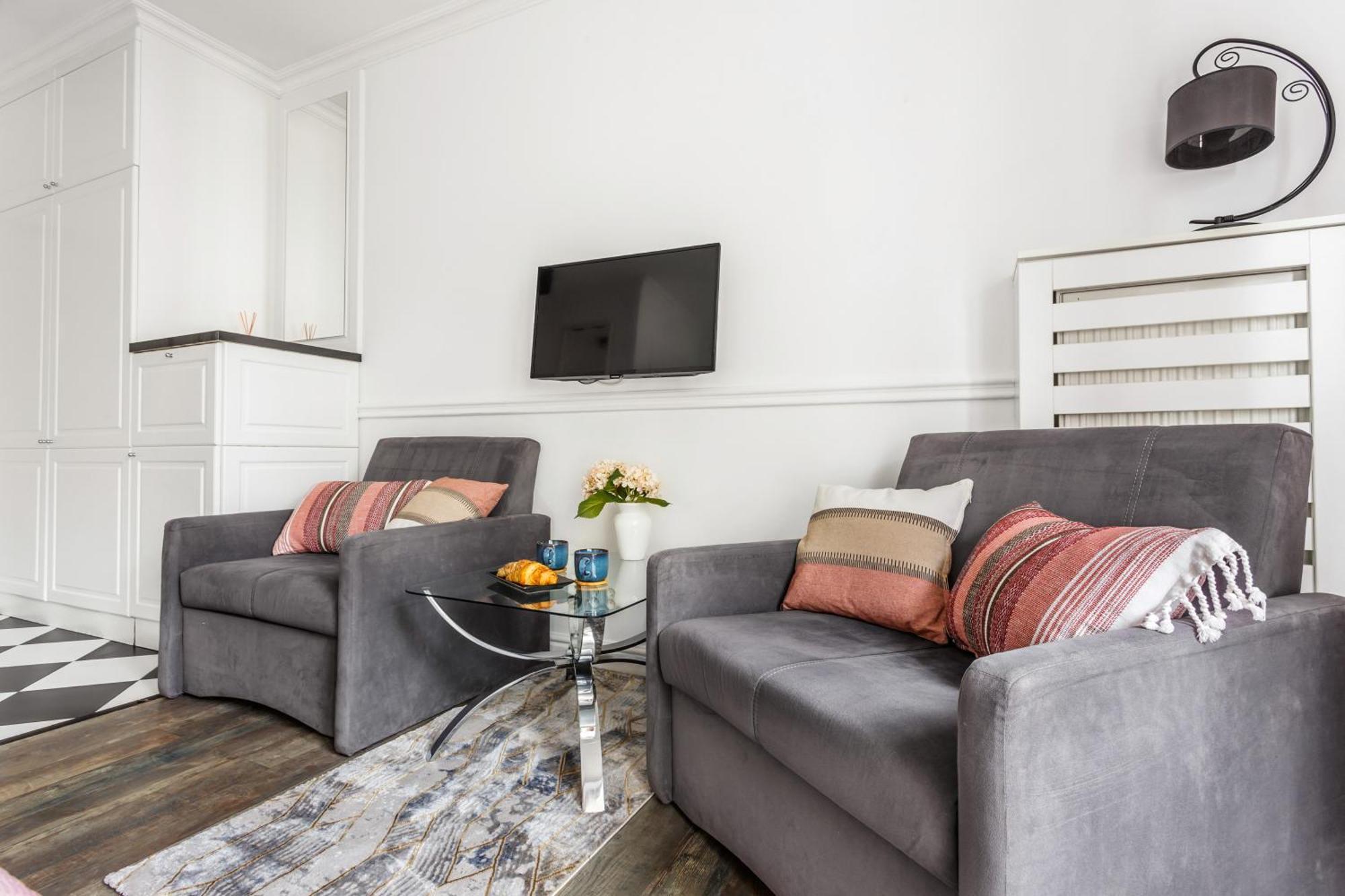 Charming Apartment In The City Center Варшава Экстерьер фото