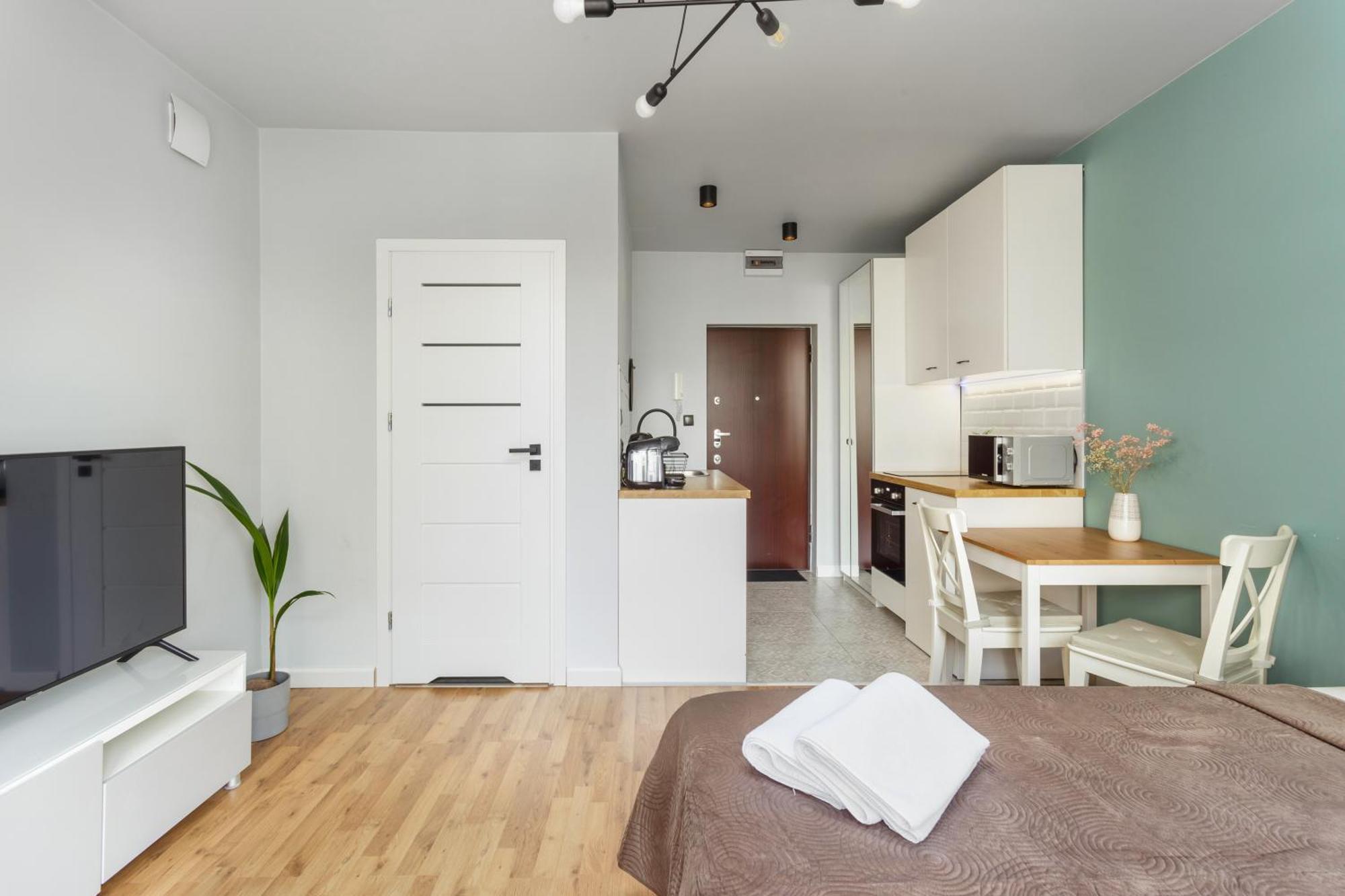 Charming Apartment In The City Center Варшава Экстерьер фото